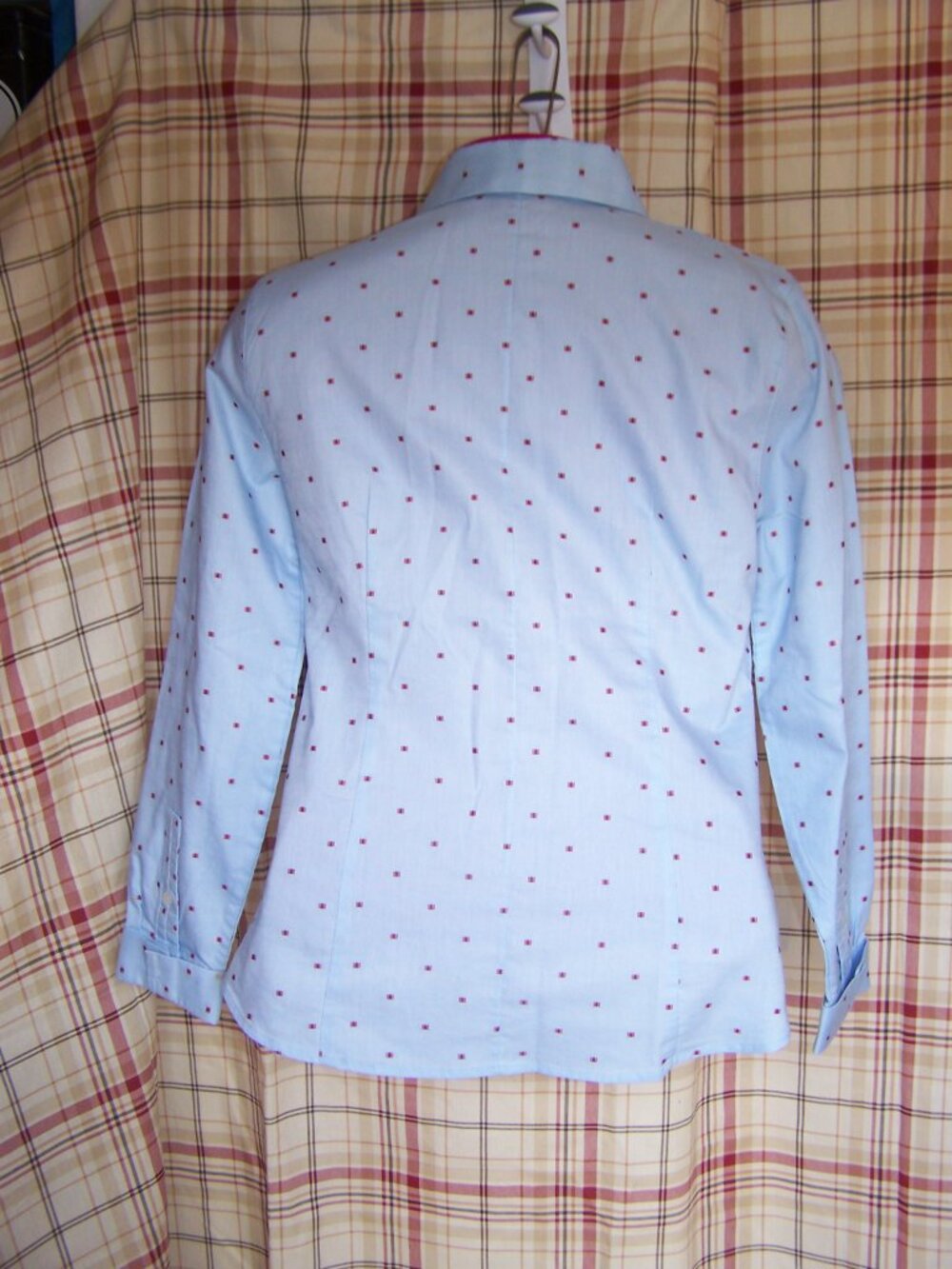 Tommy Hilfiger Women's Cotton Monogram Logo-Print Tab Shirt Sz S - Picture 6 of 7